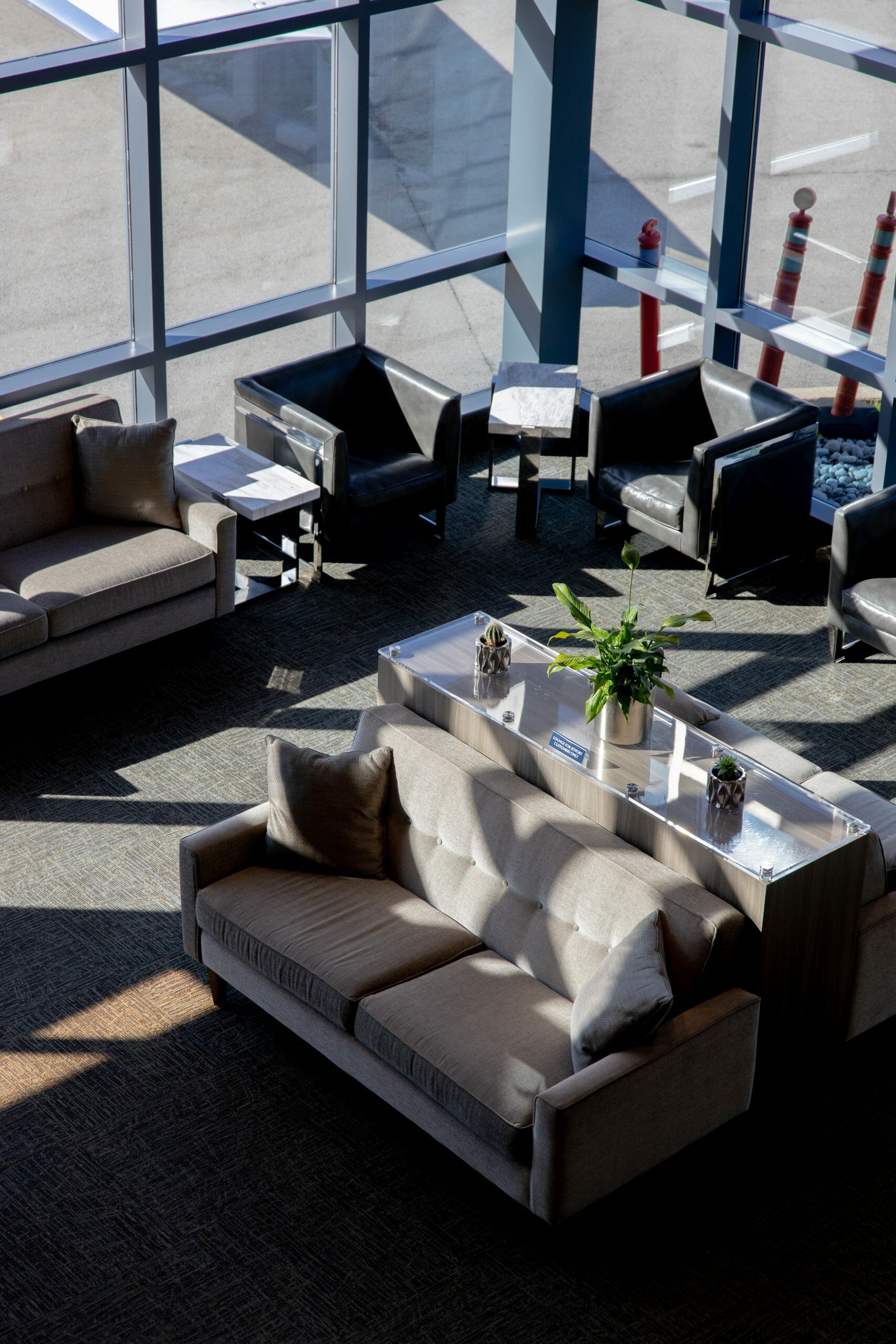 Inside the Jetport Lounge